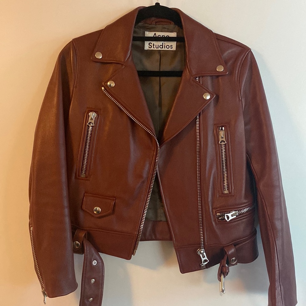 Acne Studios Mock Leather Jacket